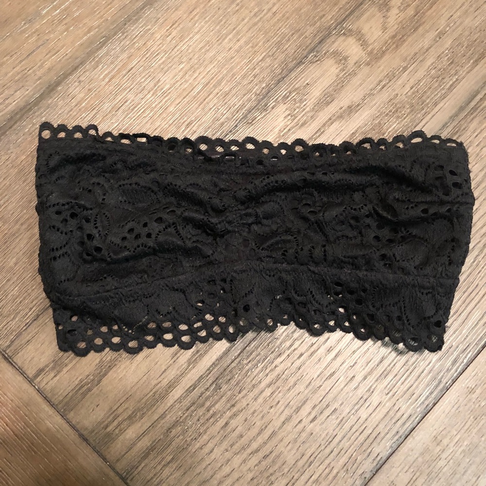 NWT Black Aerie XS Bandeau
